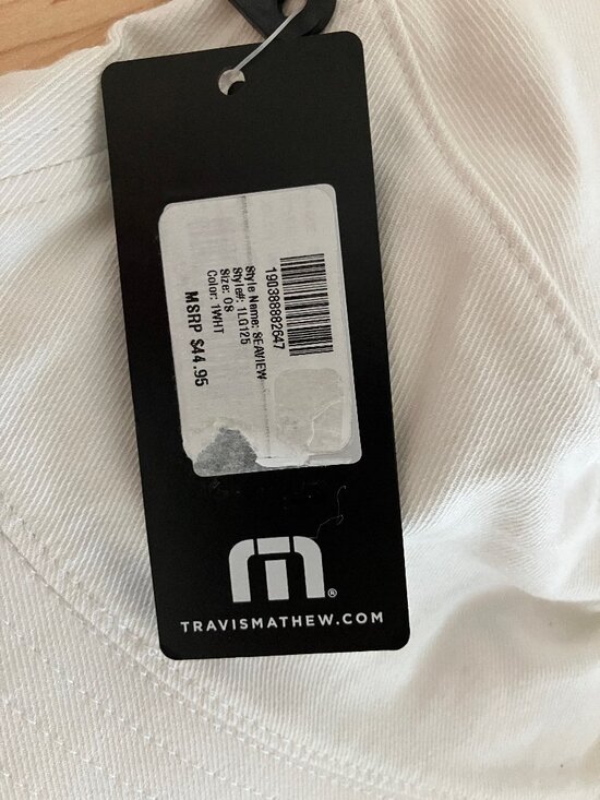 NWT Travis Mathew Seaview Golf Bucket Hat White OSFM Women’s